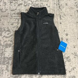 Columbia Charcoal Fleece Vest